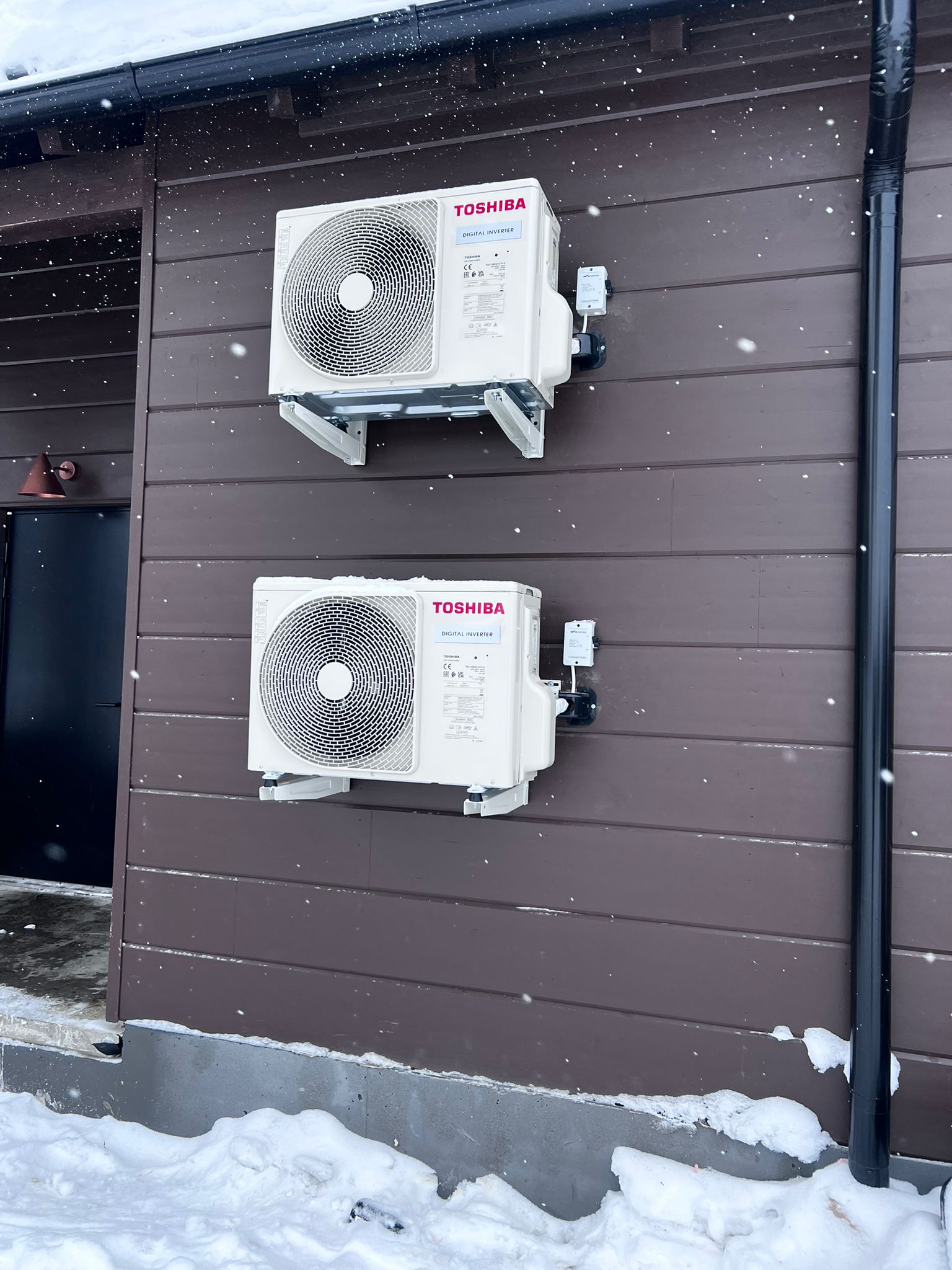 Asennus olutvarastossa