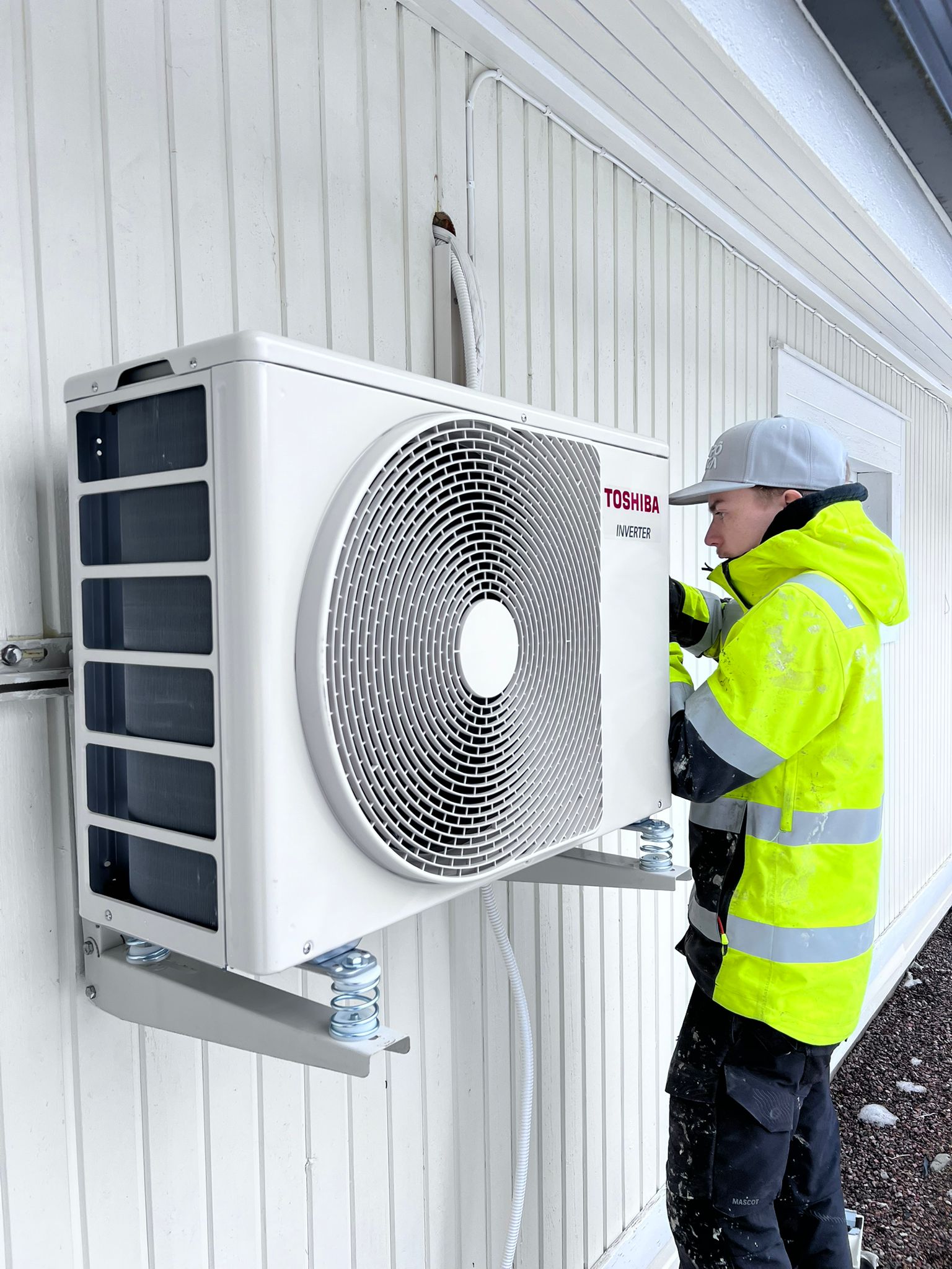 Lämpöpumppuasennuksia Oulussa ja Muhoksella